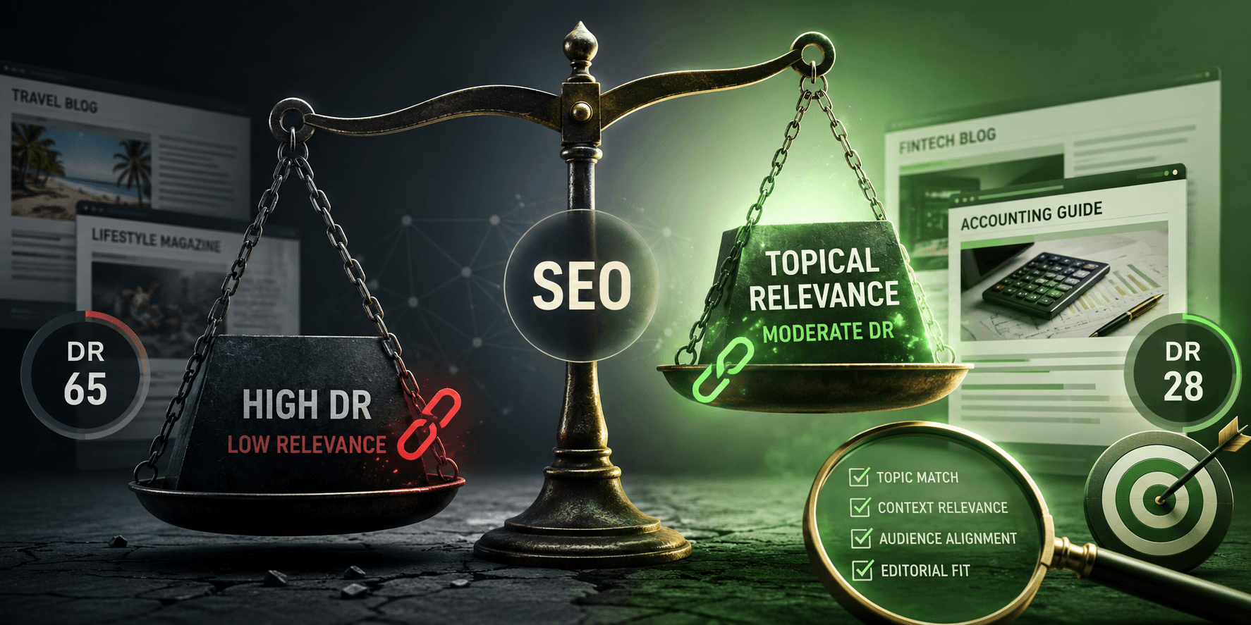 topical relevance versur domain rating
